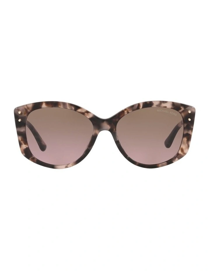 Charleston Sunglasses in Pink Tortoise
