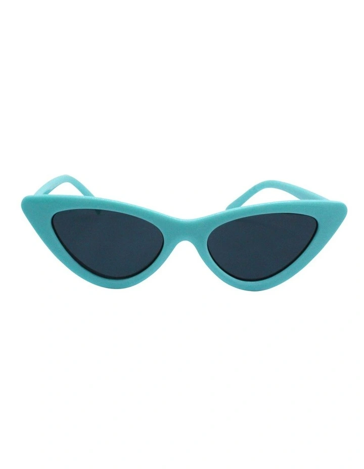 Floral Head Wrap & Sunglasses Set in Turquoise