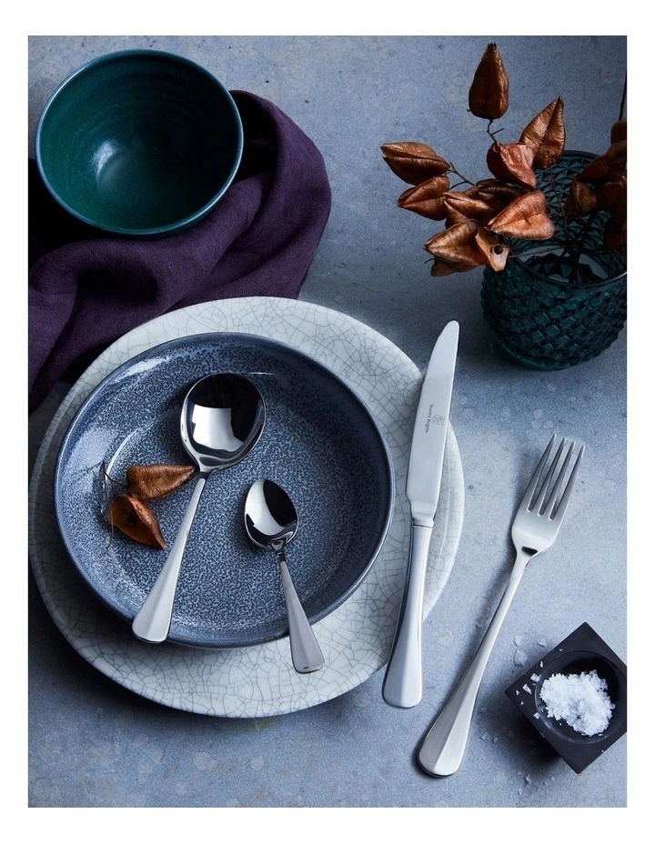 Baguette Cutlery Set 42 Piece in Stainless Steel