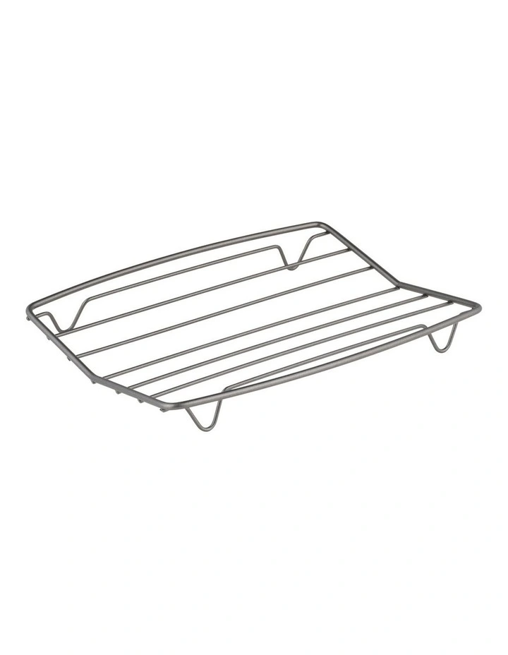 Baker Maker Non-Stick Roasting Rack 25.5x20.5cm in Black