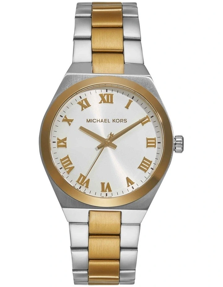 Lennox Analogue Watch in Two Tone