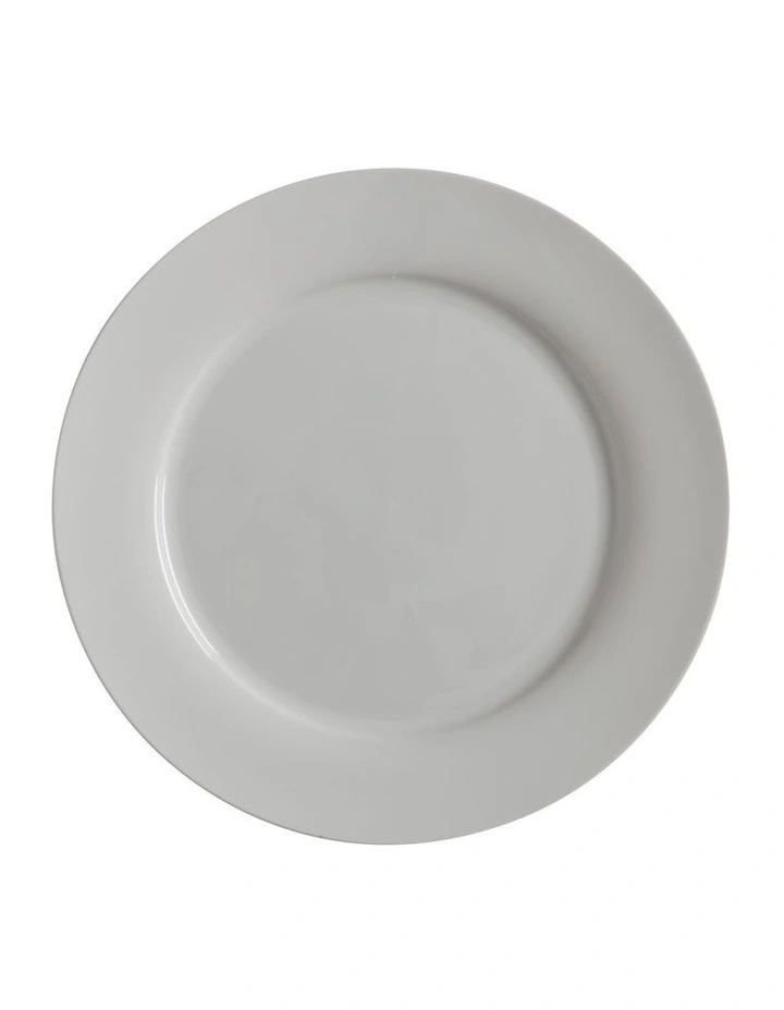 Cashmere Villa 12 Piece Rim Dinner Set in White