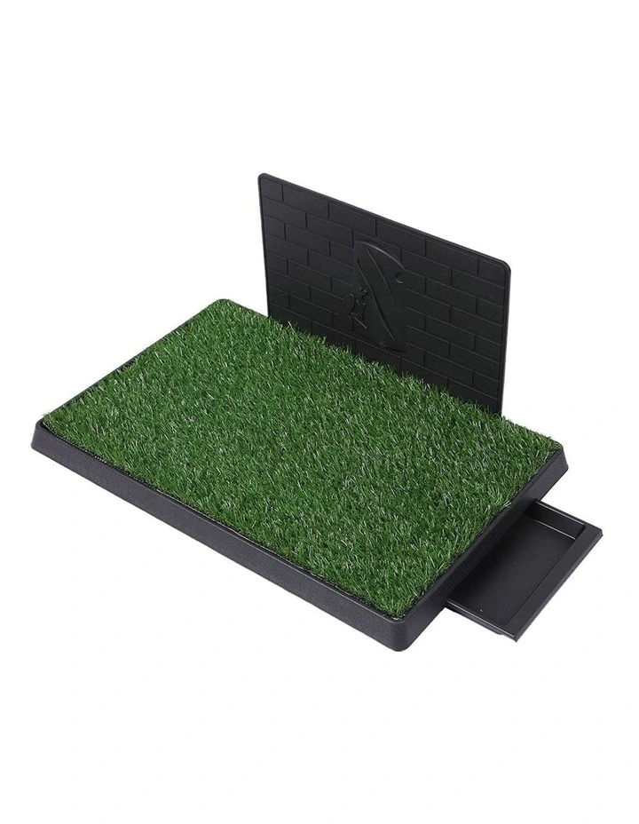 Jumbo Portable Grass Potty Training Pad in Green