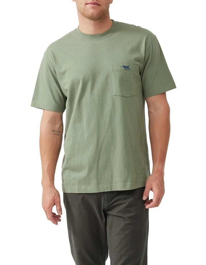 Original Fit Tee in Eucalyptus