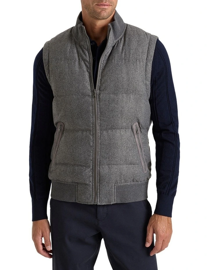 Davis Gilet in Vintage Grey
