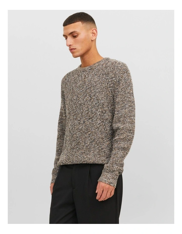 William Crew Neck Knit in Otter
