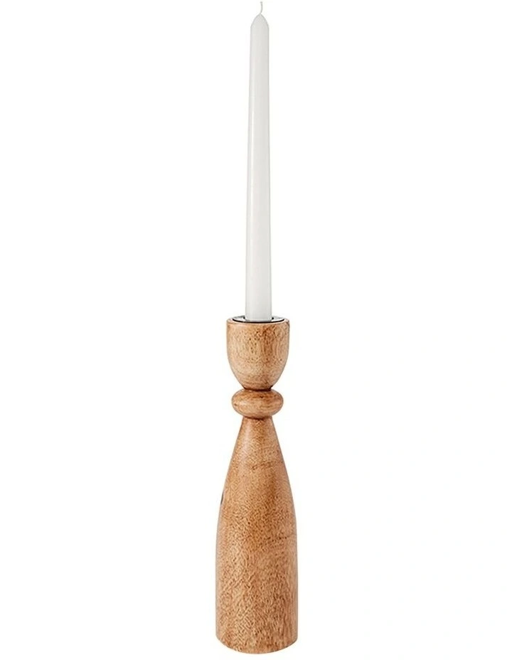 Marla Taper Candle Holder Tall in Natural