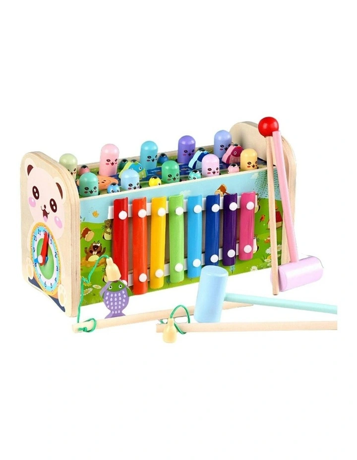 Toddler Sensory Toys with Hammering Pounding and Fishing