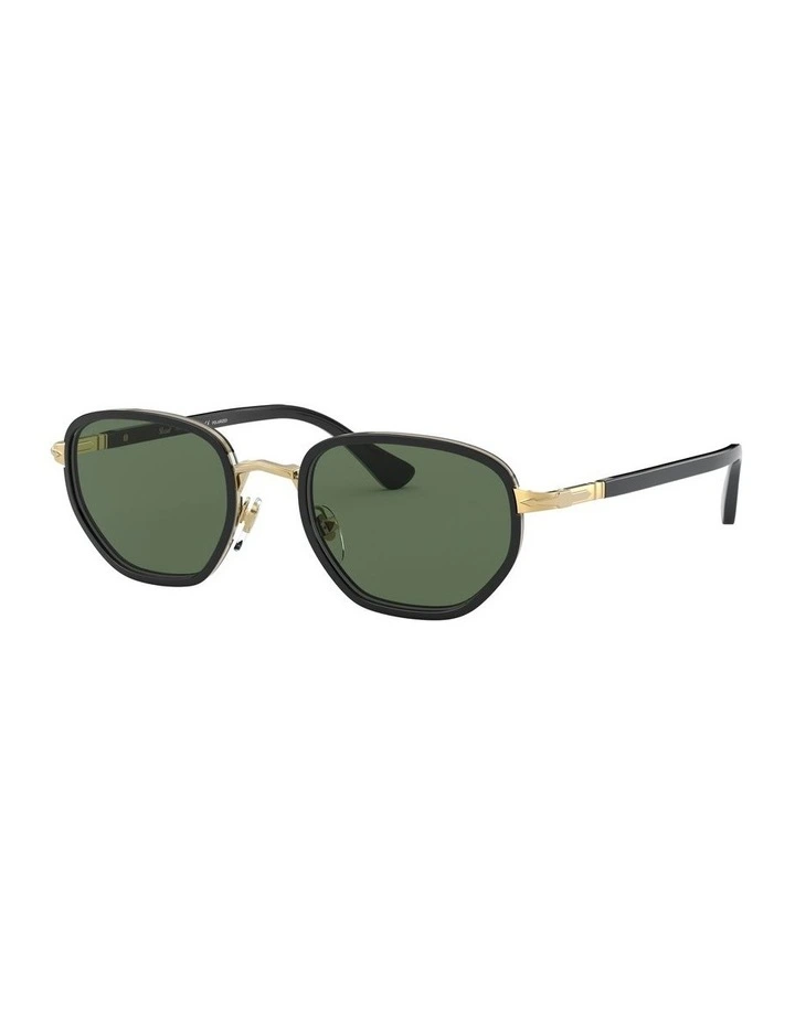 PO2471S Black Polarised Sunglasses