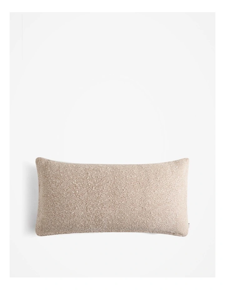 Marley Organically Grown Cotton Cushion 40x80 in Natural