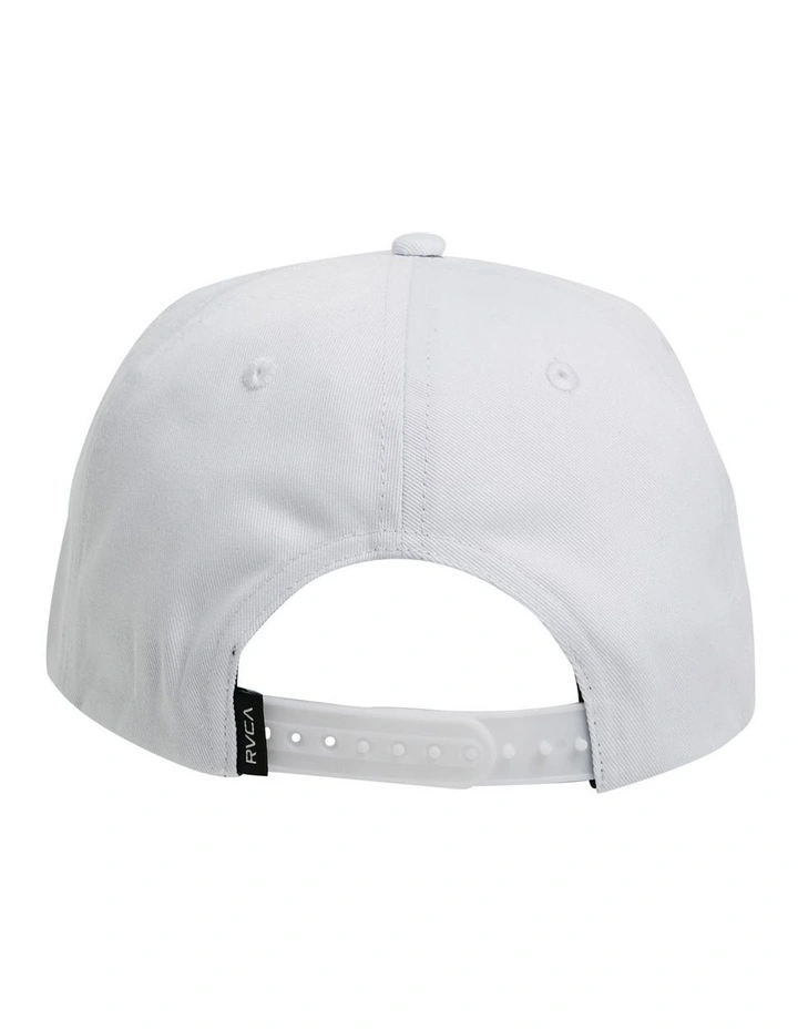 Ransom Snapback Cap in White