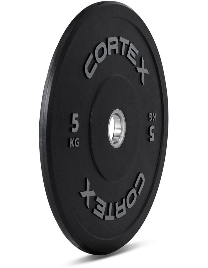 Black Series V2 Bumper 5kg Plate (Pair) in Black