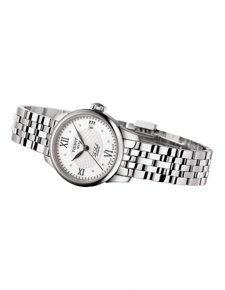 Le Locle Lady Automatic T41118316 Automatic Watch in Silver