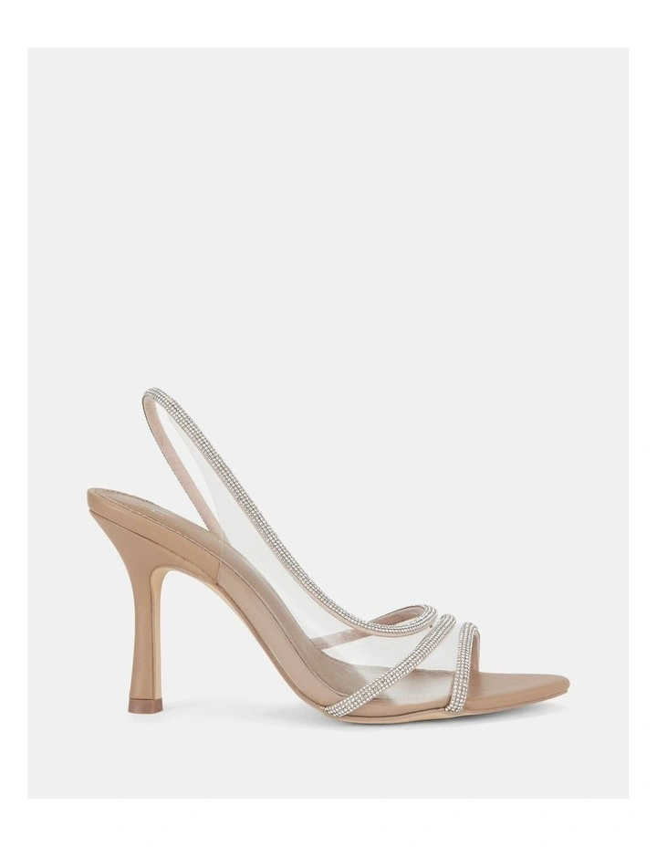 Zonky Strappy Heel in Camel