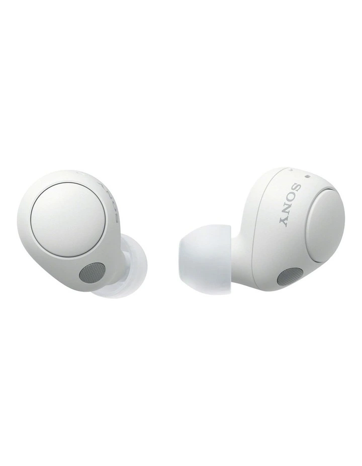 Truly Wireless Noise Cancelling Headphones in White WFC700NW
