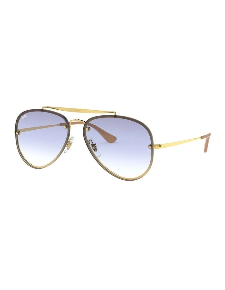 Blaze Aviator Gold RB3584N Sunglasses