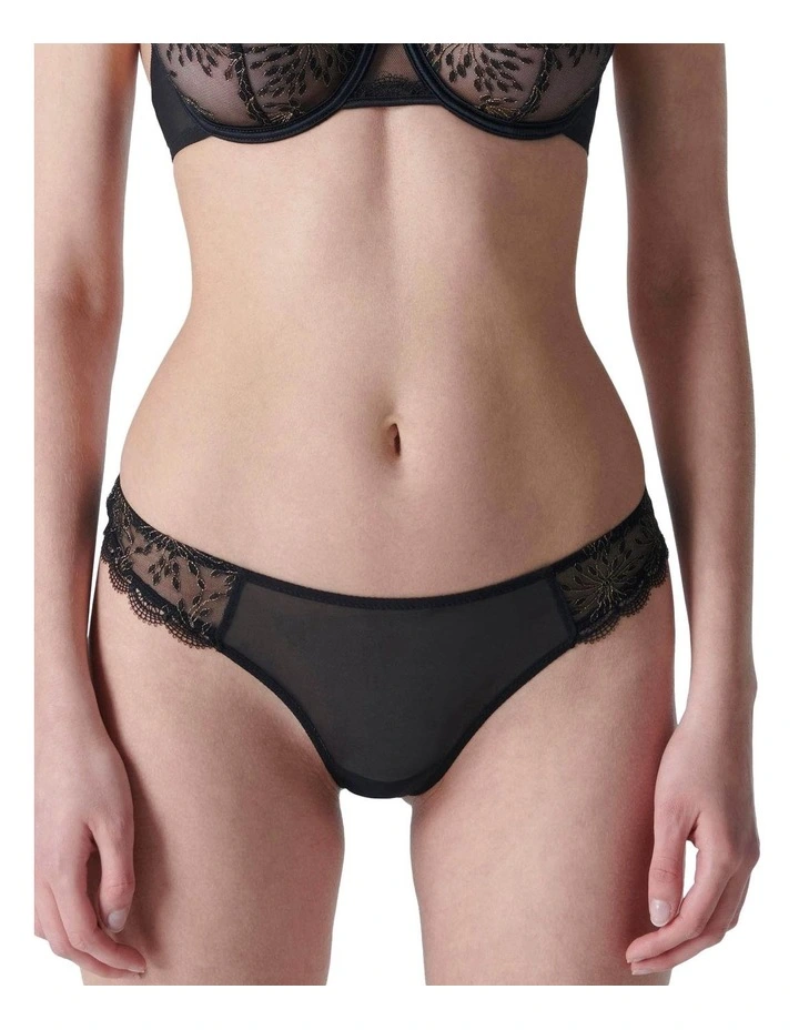 Singuliere Tanga in Black