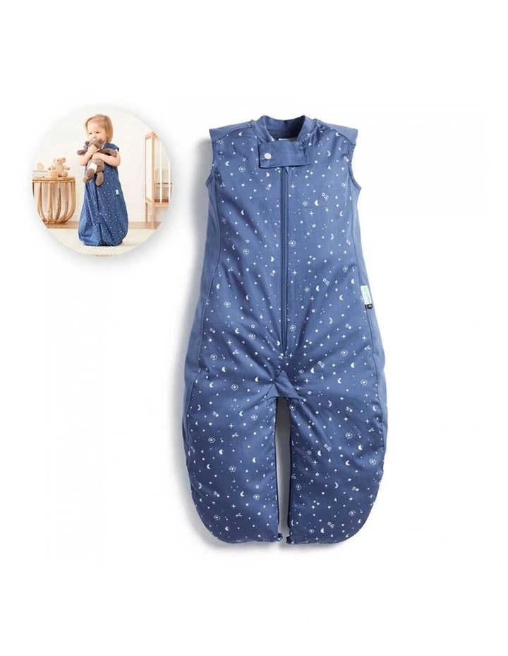 ErgoPouch Sleep Suit Bag Baby Organic Cotton TOG 0.3 Size 2-4 Years Night Sky