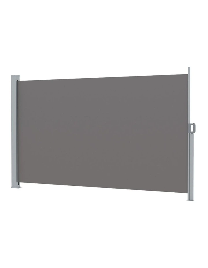 Retractable Side Awning in Grey