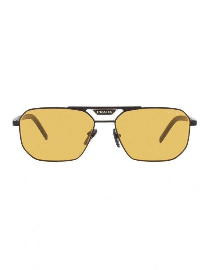 PR 58YS Black Sunglasses