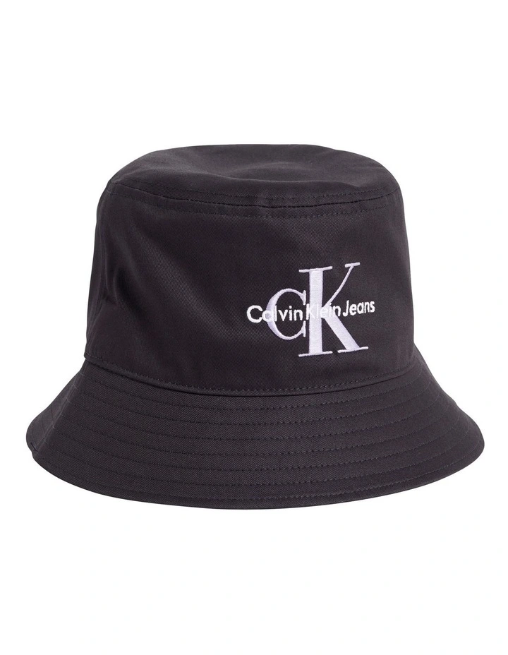 Monogram Bucket Hat in Fashion Black