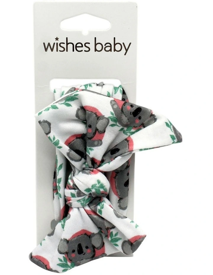 Koala Print Hairwrap in Multi