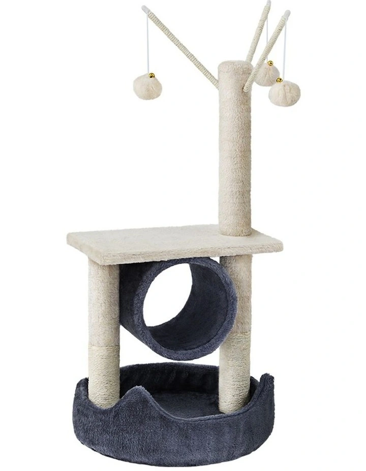 Cat Scratching Post 76cm in White