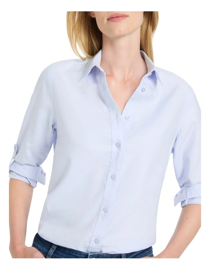 Marie Oxford Shirt in Blue