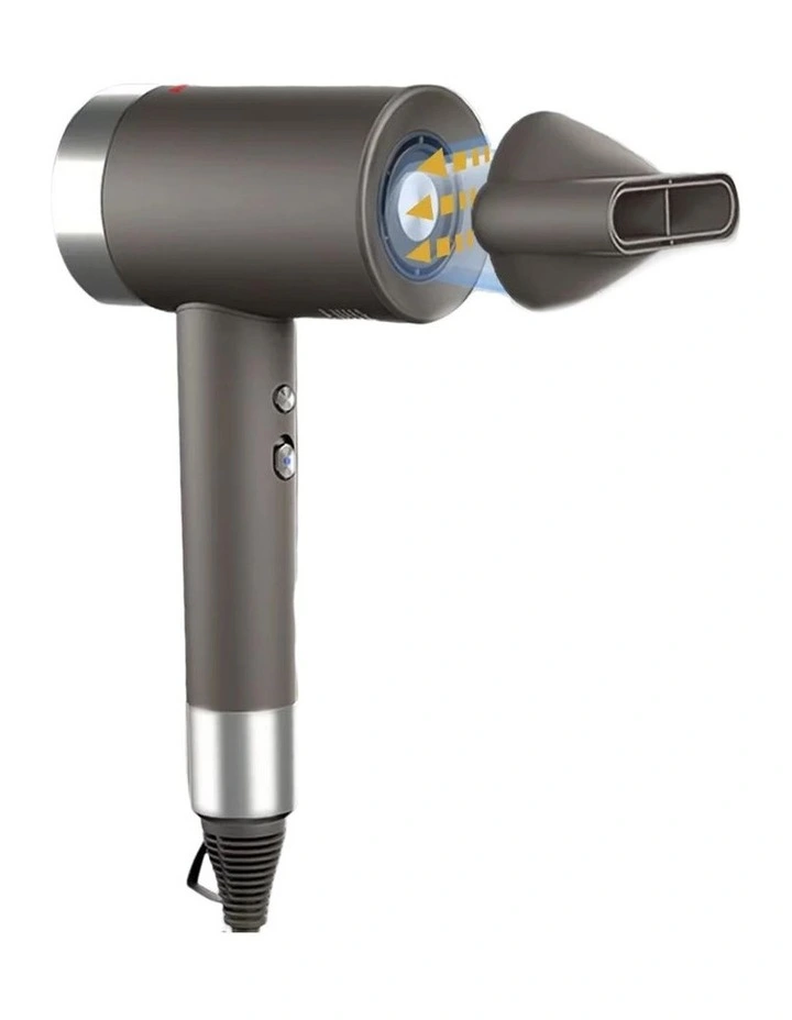 High-Speed Ionic Hair Dryer-P10 in Grey