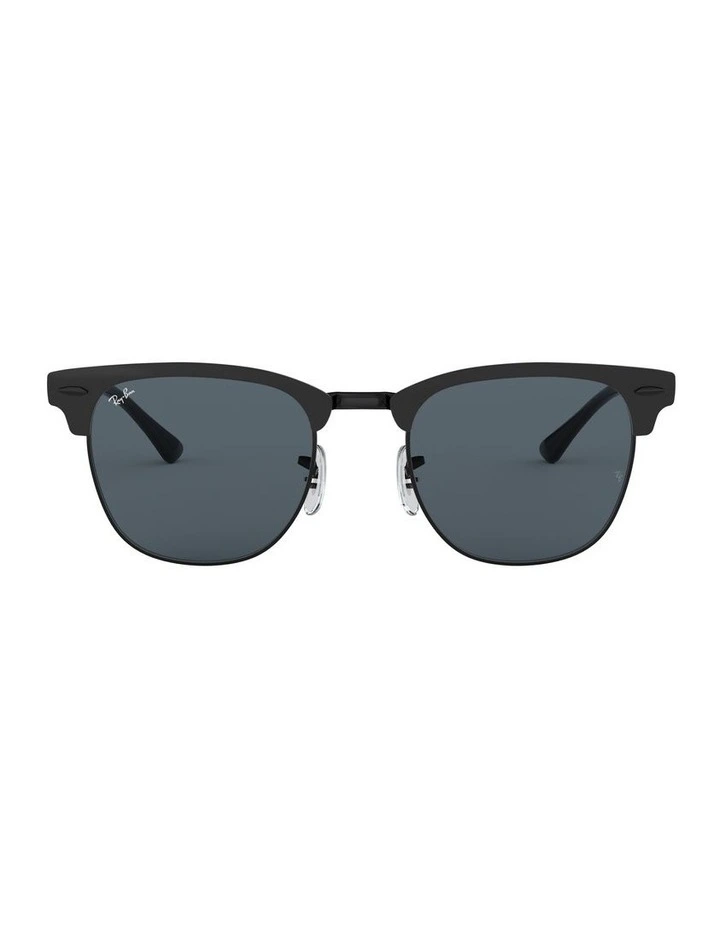 Clubmaster Metal Black RB3716 Sunglasses