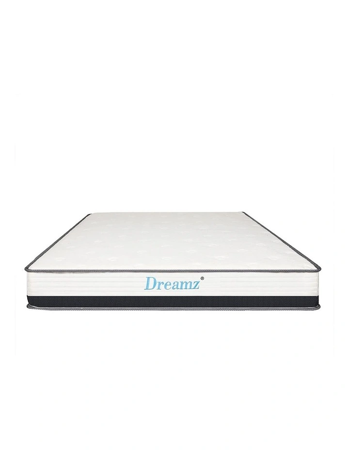 Medium Firm Pocket Spring Mattress Single 21cm in White
