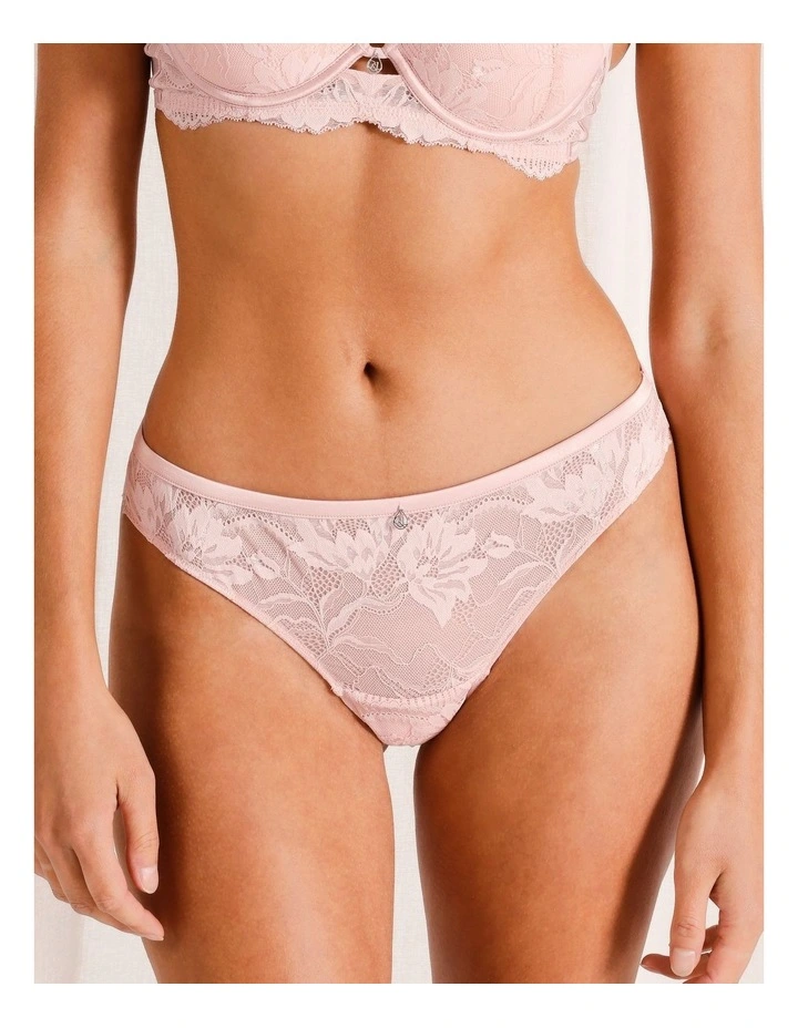 Harlow Luxe Bikini in Pale Pink