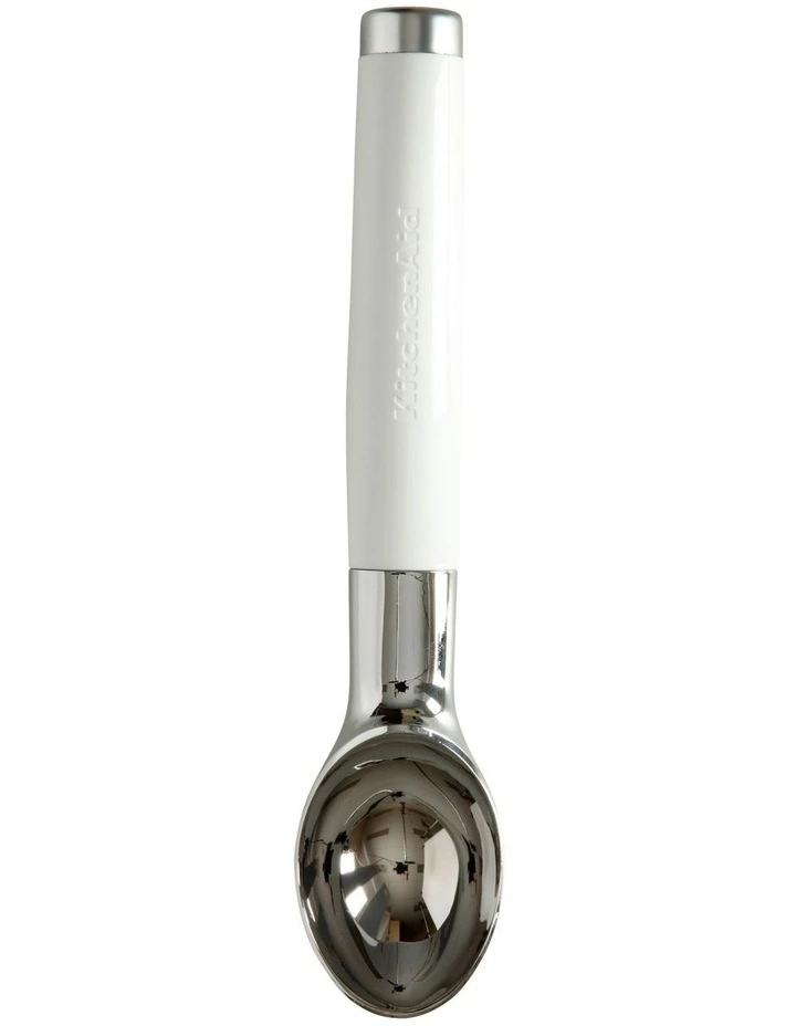 Classic Ice Cream Scoop in White