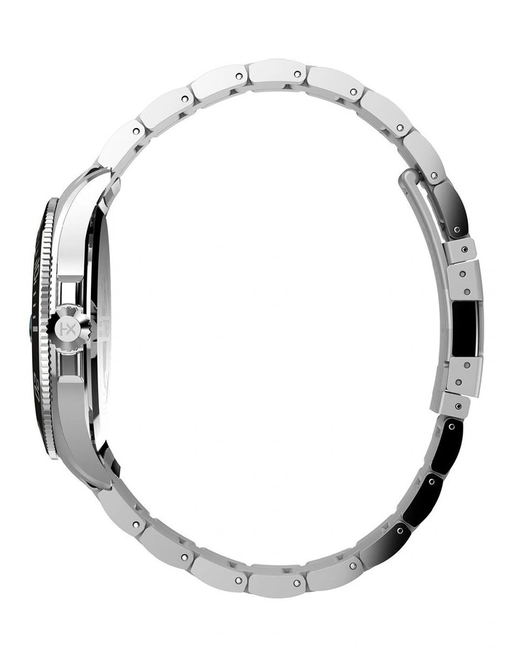 Harborside Coast Stainless Steel Watch in Silver