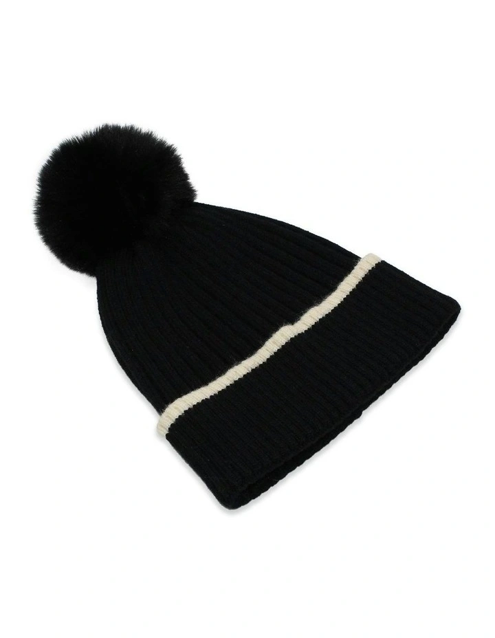 Nora Beanie in Black