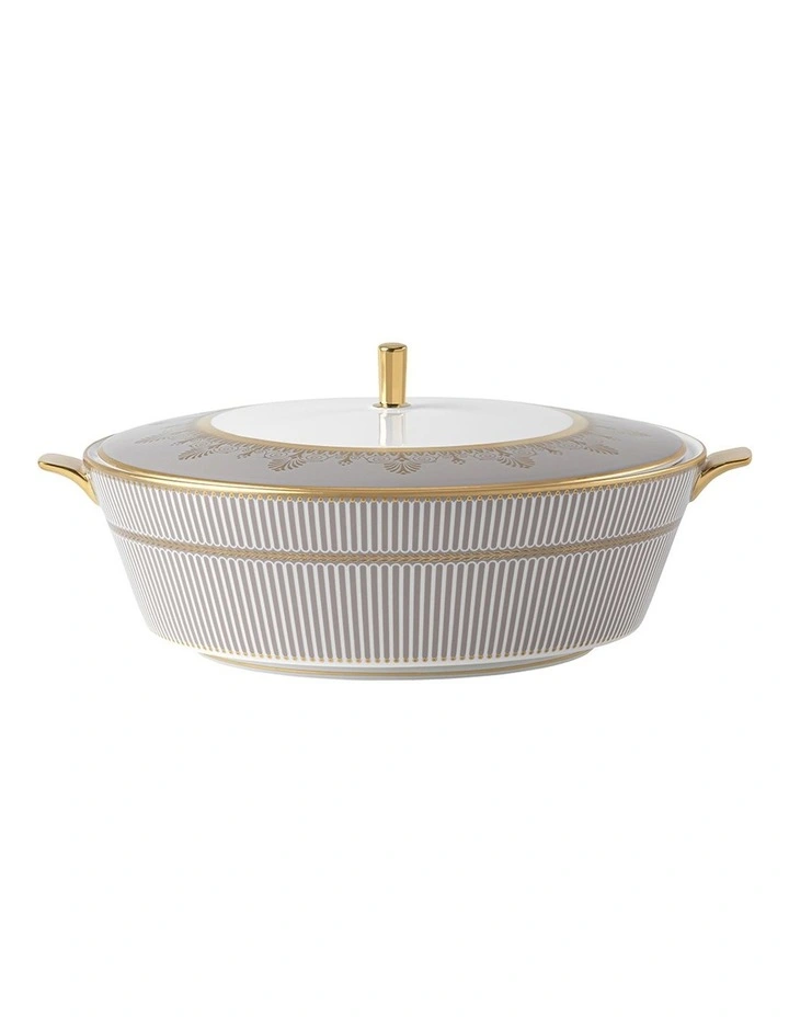 Anthemion Grey Covered Vegetable Dish