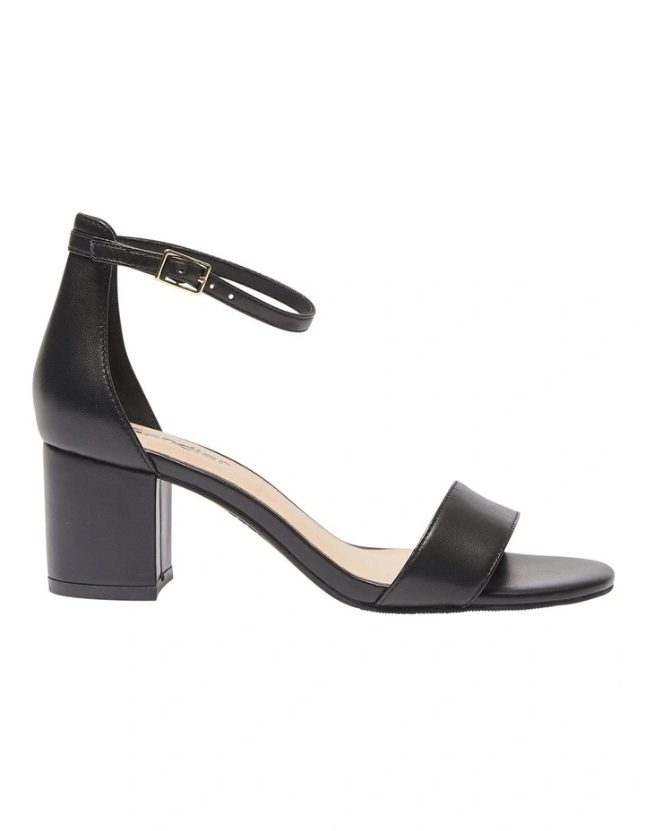 Harmony Sandals In Black Leather
