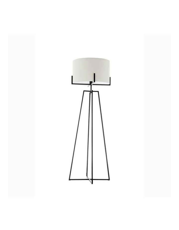 Floor Lamp in Matte Black