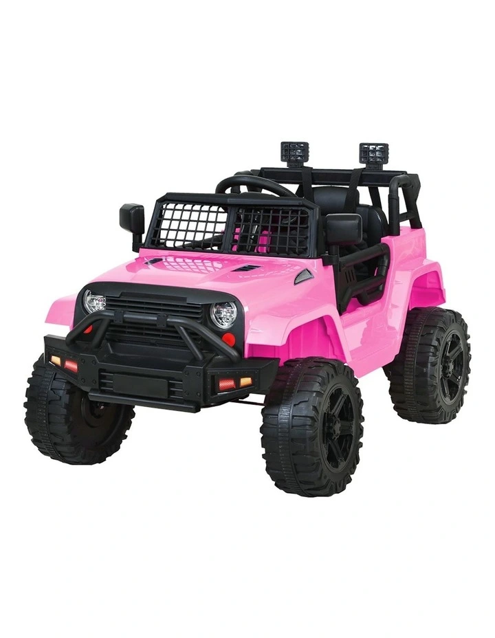 Electric Ride on Off-Road Jeep in Pink