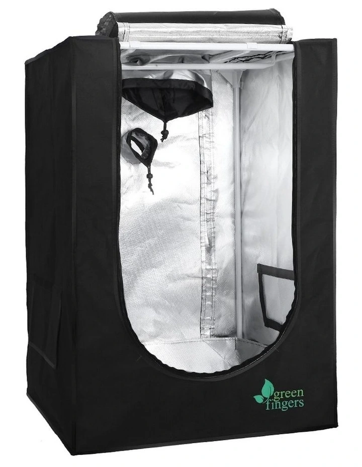 Hydroponics Grow Tent Kits 60x60x90cm in Black