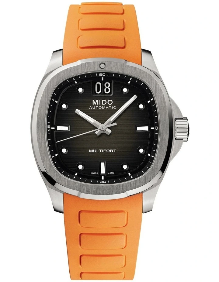 Multifort TV Big Date Swiss watch in Grey