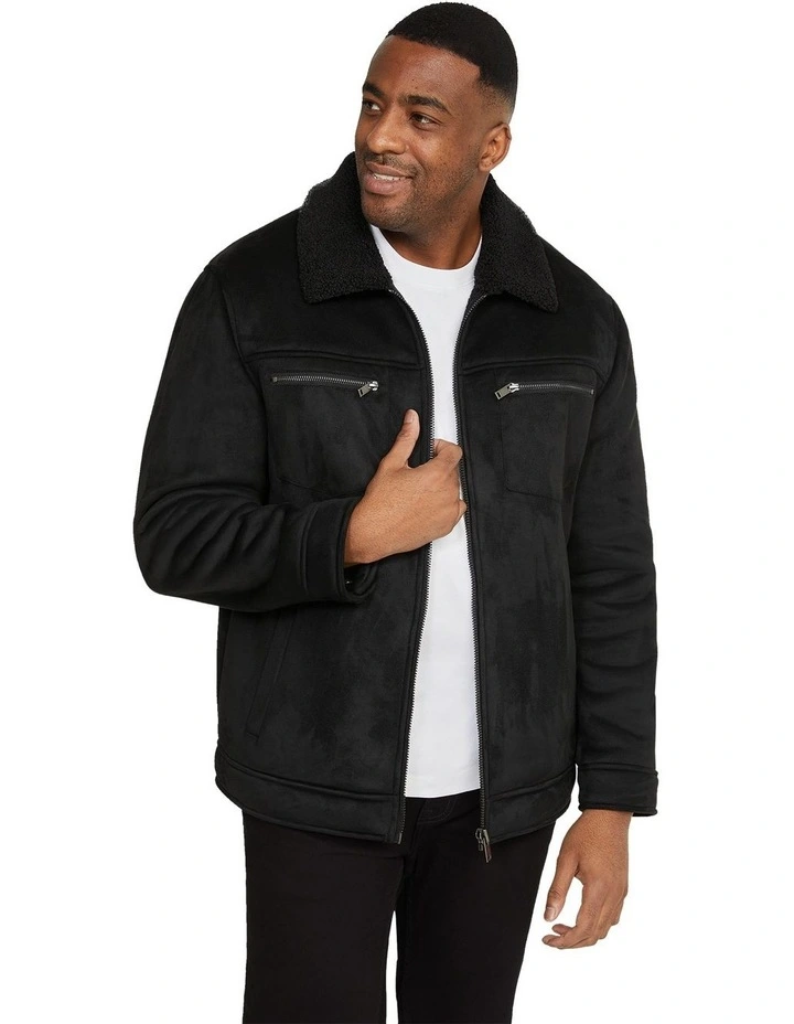 Kilmer Flying Jacket in Black