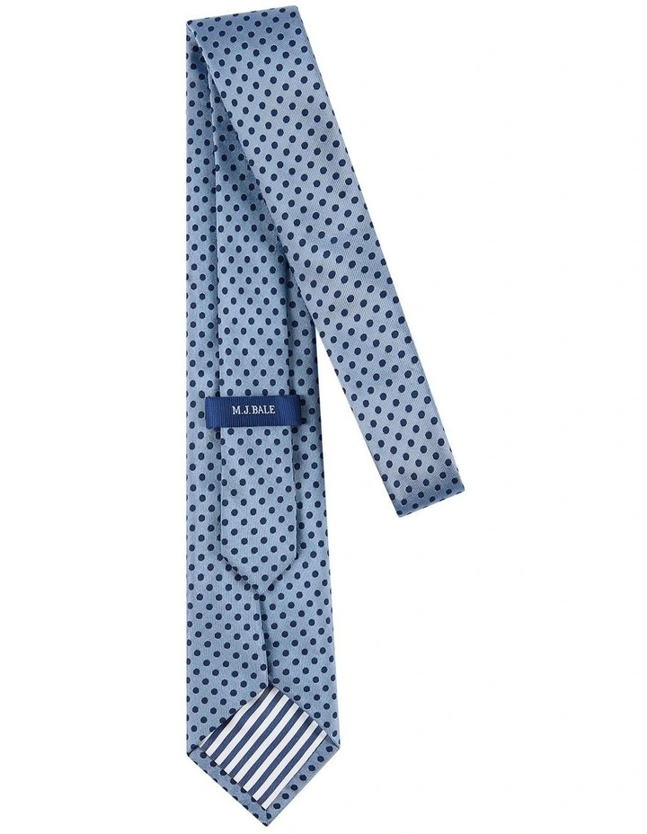 Porter Tie in Sky Navy
