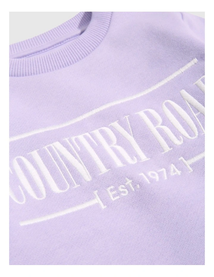 Heritage Sweat in Marsh Lilac
