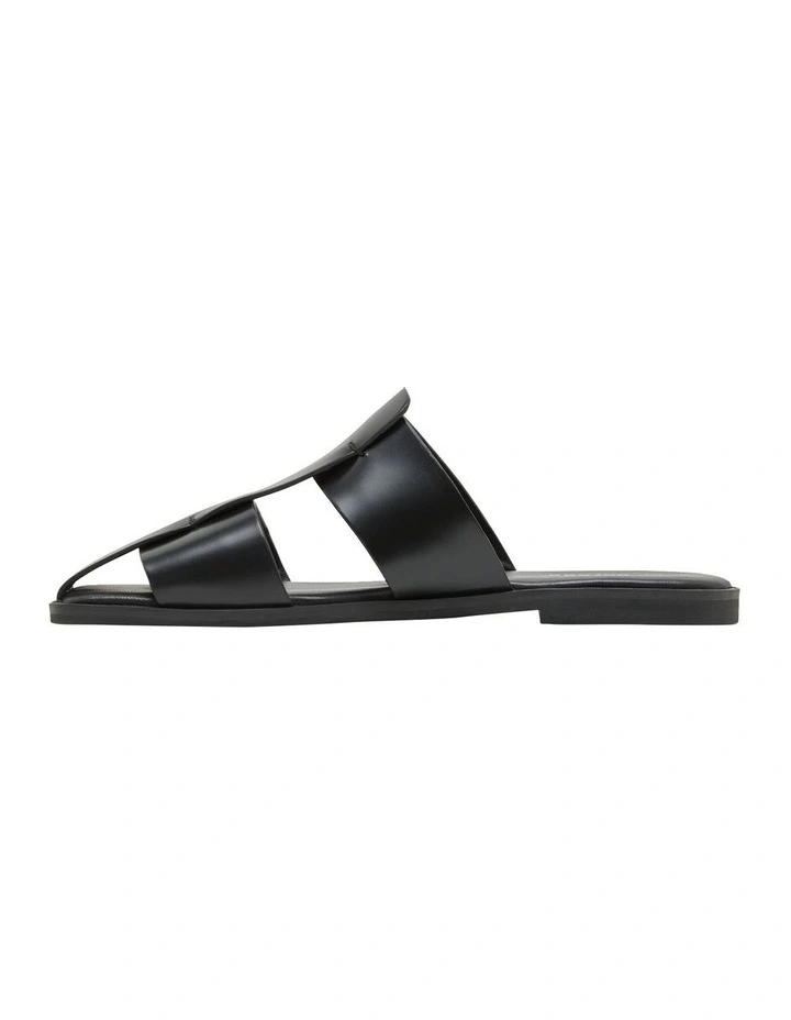 Maison Slip On Sandal in Black