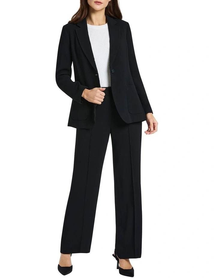 Dany Relaxed Blazer in Black