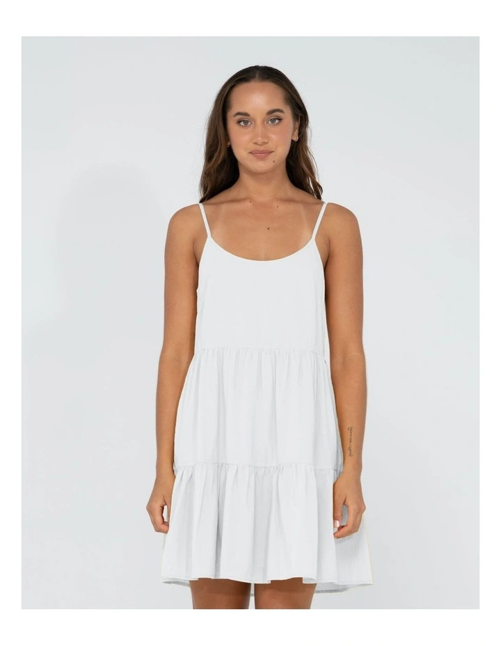 Heather Slip Dress in White