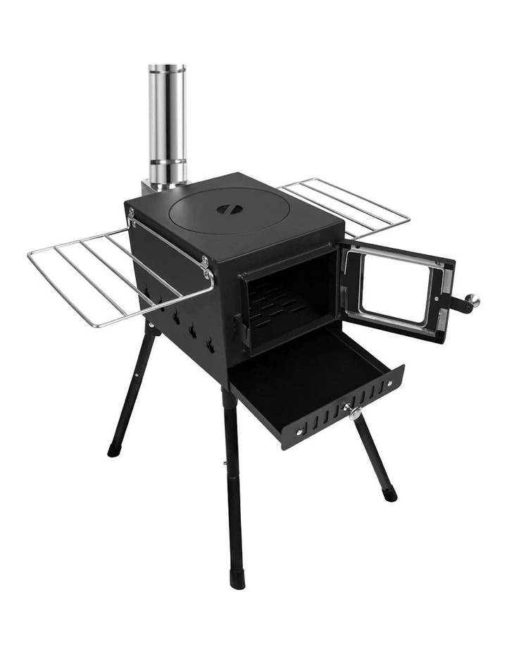Moyasu Camping Oven set in Black