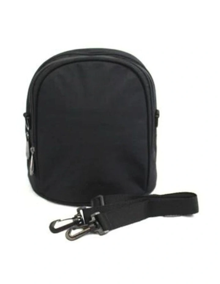 Bottle and Food bag Snowflake in Black