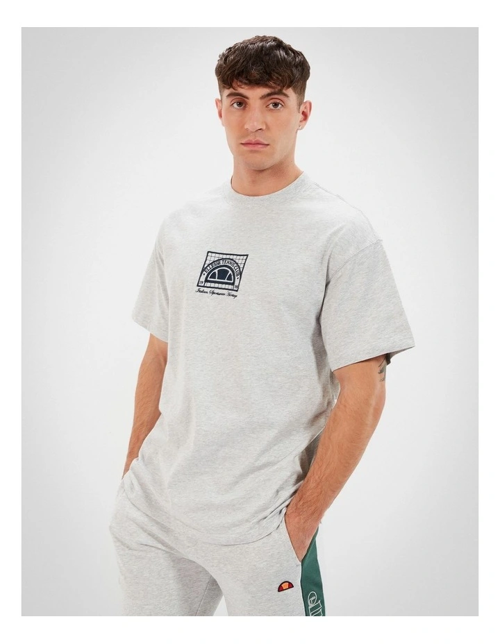 Entrada Tee in Grey Marle